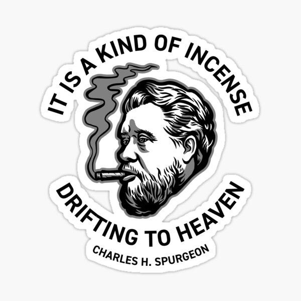 Item preview, Spurgeon Cigar Quote designed and sold by HalpinDesign.