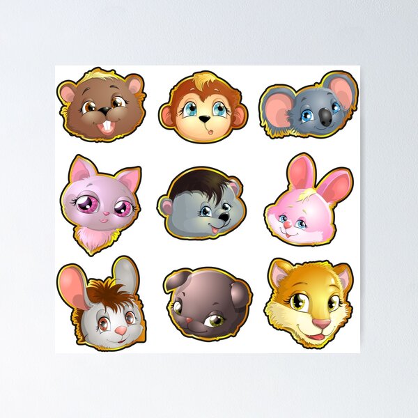 Item preview, set faces designed and sold by Andryuha1981.