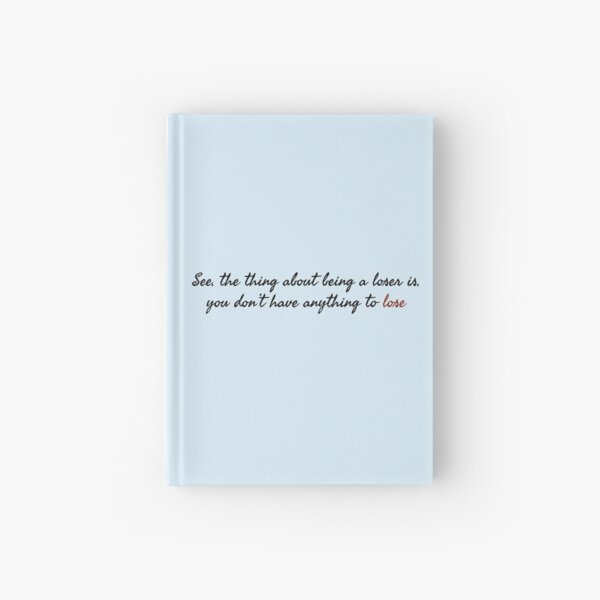 Stanley Uris Losers Quote It Chapter Two Hardcover Journal