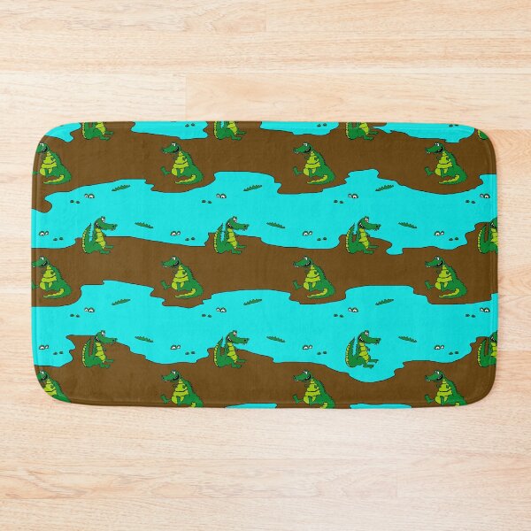 Item preview, Crocodile Cartoon Pattern designed and sold by jaggerstudios.