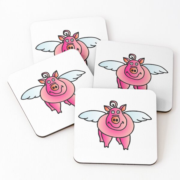 Item preview, When Pigs Fly designed and sold by GemmasGems.