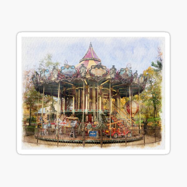 Le Grande Carrousel Paris Sticker