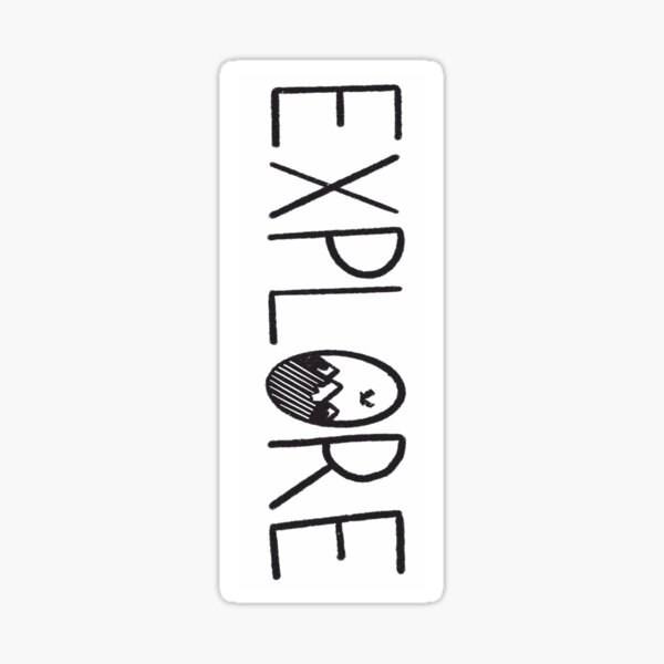 explore Sticker