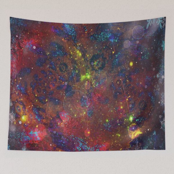 Item preview, Mystical Romantic Cosmic Psychedelic Abstract Pattern designed and sold by tokesnart.