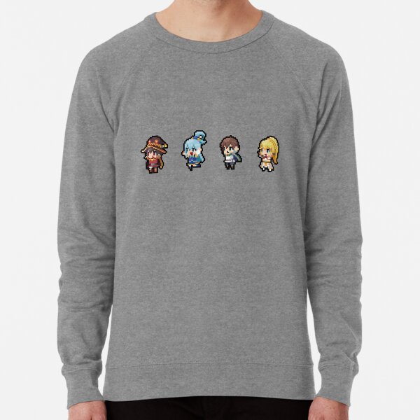 Isekai Quartet Konosuba Lightweight Sweatshirt