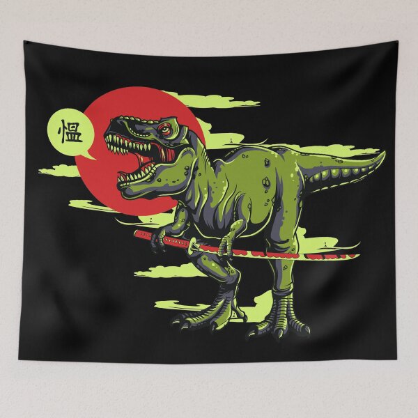 Item preview, Dinosaur T-Rex Green Ninja designed and sold by aventi24.