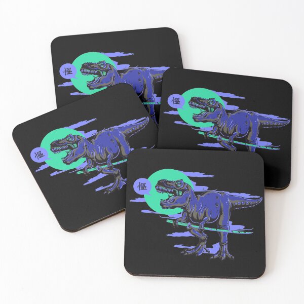 Item preview, Dinosaur T-Rex Blue Ninja designed and sold by aventi24.