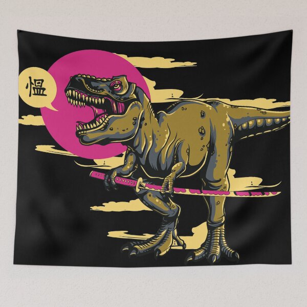 Item preview, Dinosaur T-Rex Yellow Ninja  designed and sold by aventi24.