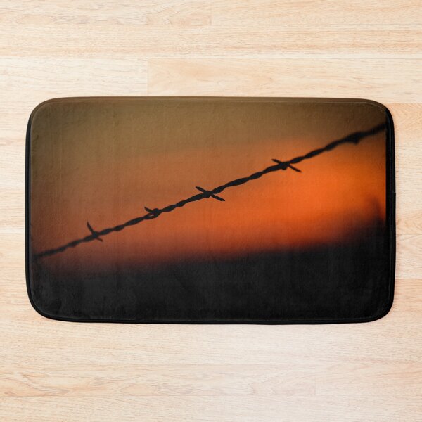 Item preview, Barbed wire in sunset designed and sold by Ken Macune.