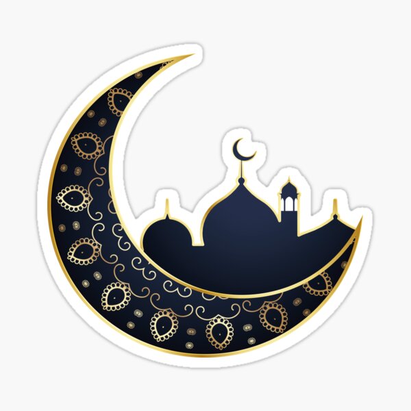 Islam Crescent Moon Sticker