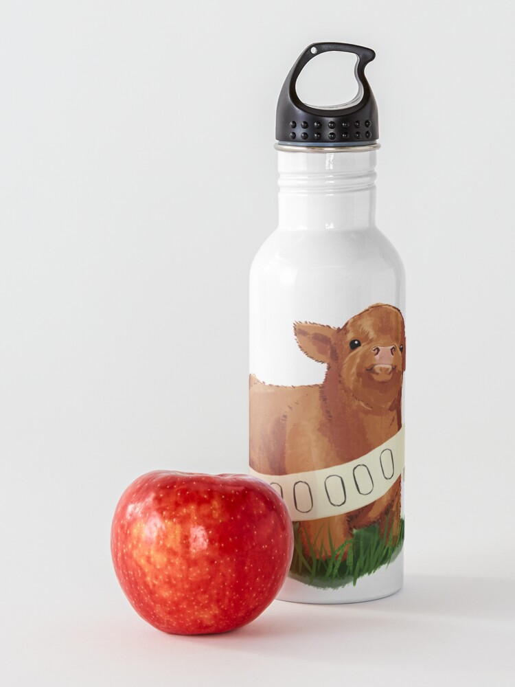 Alternate view of Baby Highland Cow Water Bottle