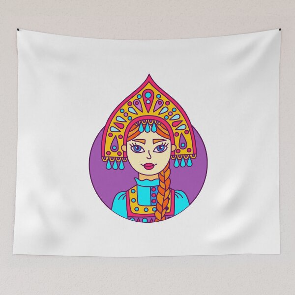Item preview, Hindu girl designed and sold by Hangrid-Work.