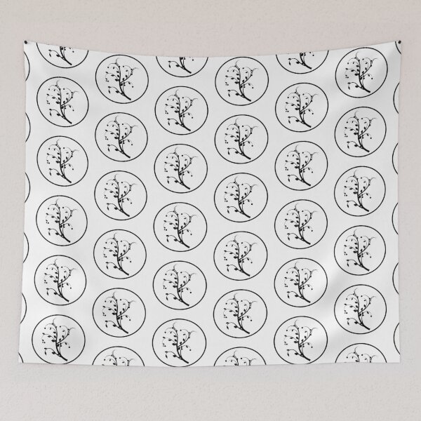 Item preview, Prythian Court Symbols - Spring (Black) designed and sold by Cosmic Cutenesss.