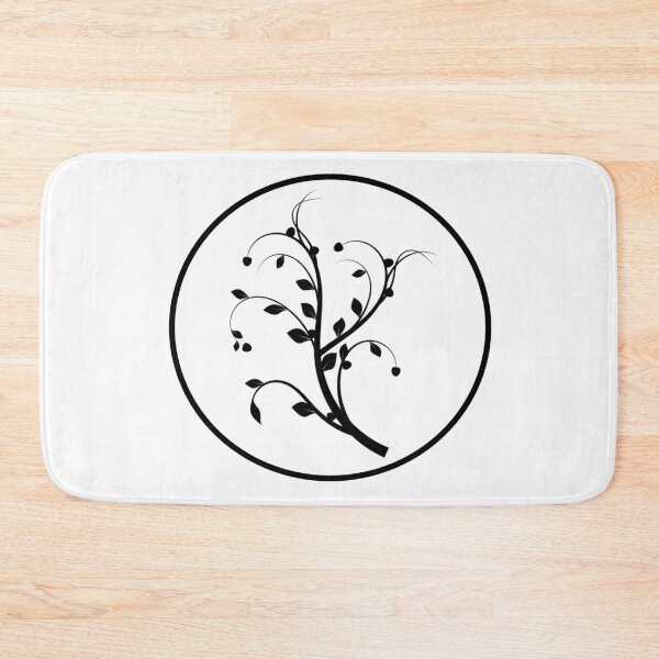 Item preview, Prythian Court Symbols - Spring (Black) designed and sold by Cosmic Cutenesss.