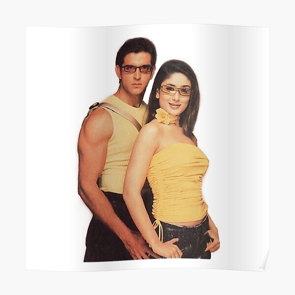 Kareena Hrithik K3g Poster By Mehakverma Redbubble