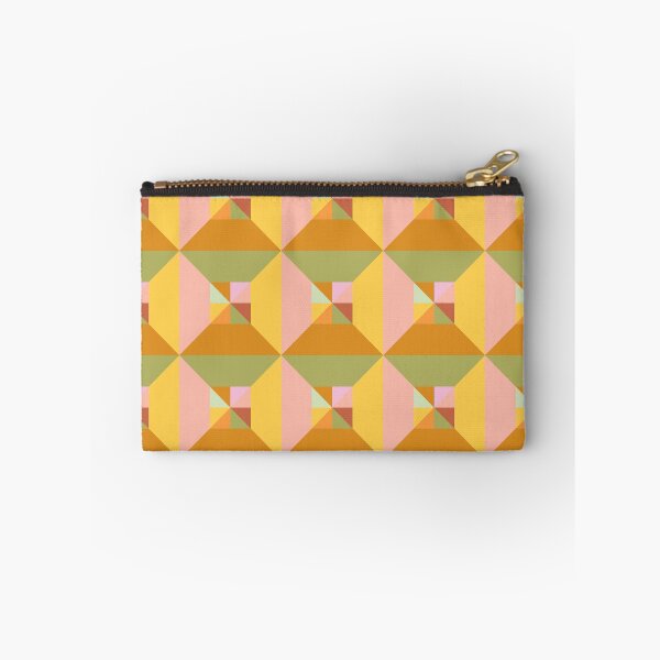 Item preview, Contemporary Triangle Pattern in Beautiful Earth Tones designed and sold by JuneJournal.