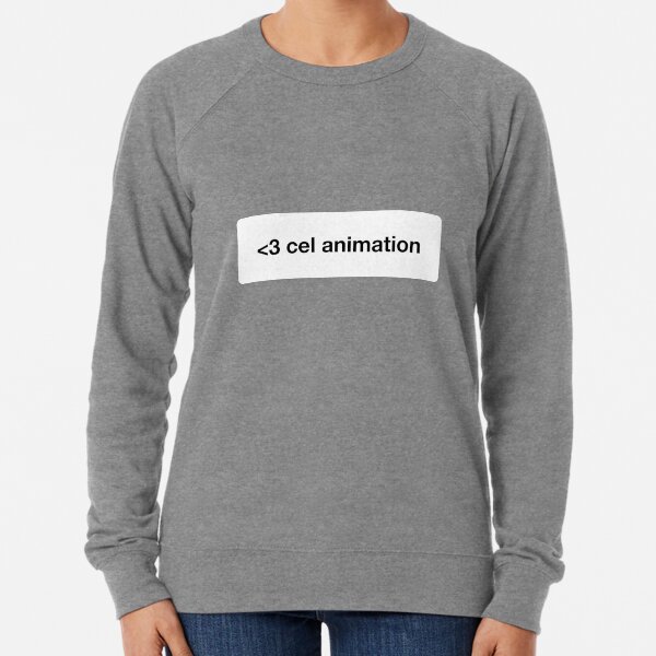 Erreurs Scooby Doo | Love Cell Animation | Noir et blanc Sweatshirt léger