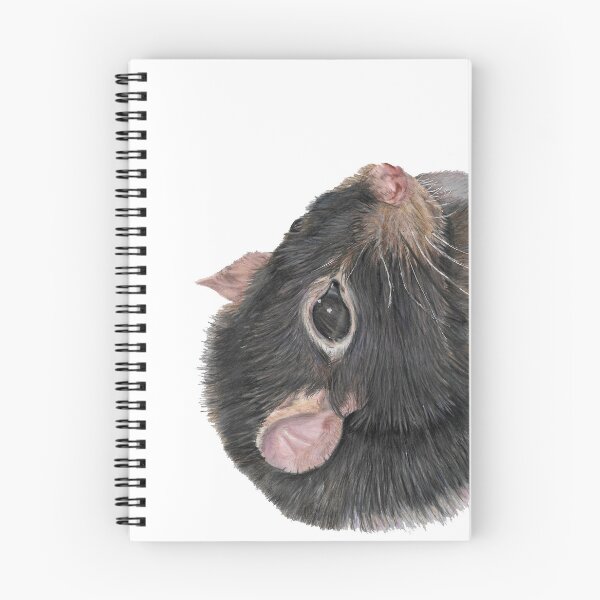 Item preview, black hooded rat designed and sold by Sarah Williams-Nash.