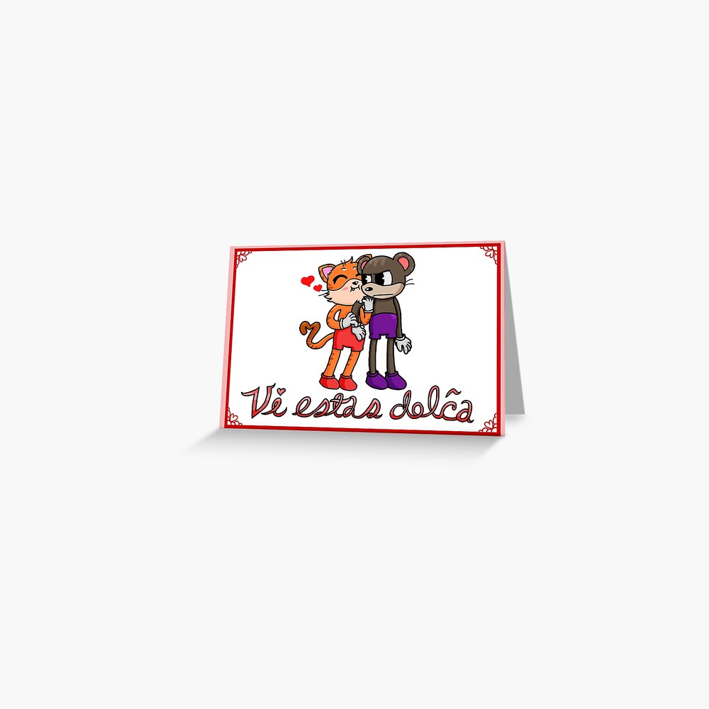 Vi estas dolĉa! - Sankt-Valentena tago Greeting Card