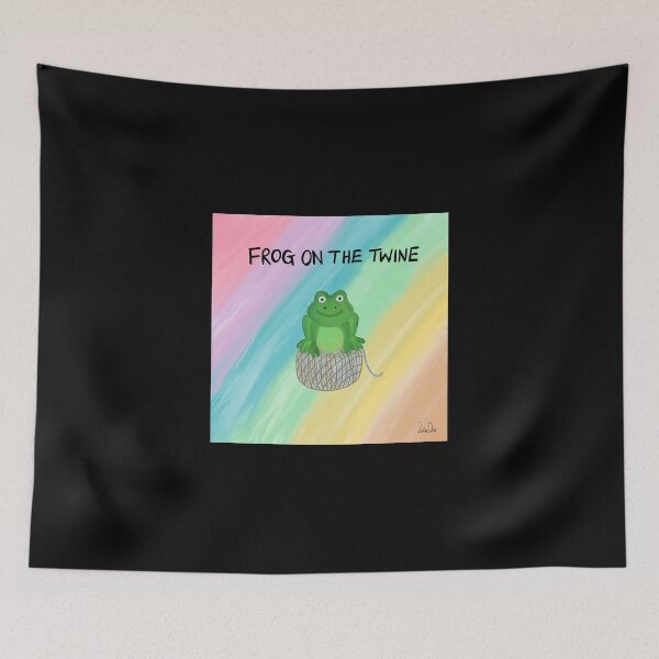 Item preview, Frog on the Twine designed and sold by Louisa Dent.
