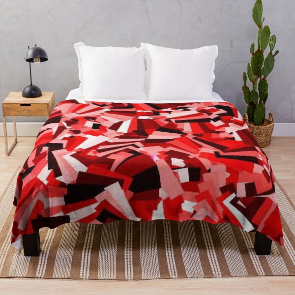 Item preview, Abstract Shades of Red designed and sold by Poetic Patterns Studio.