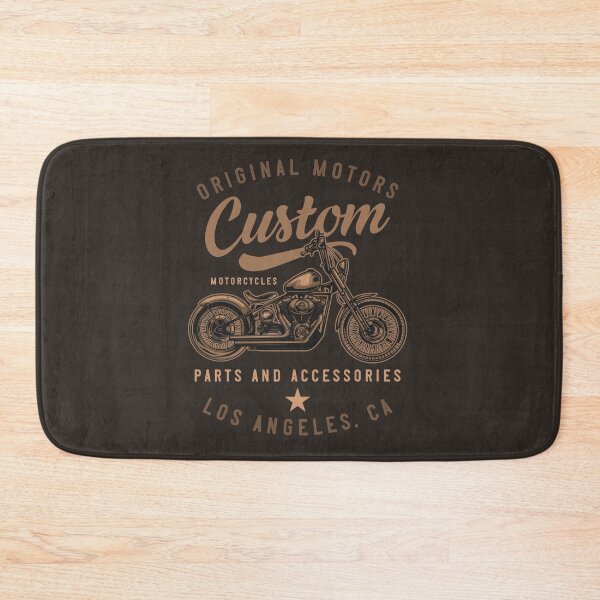 Item preview, original motors custom motorcycles - biker LA print designed and sold by Rydersgraphics.