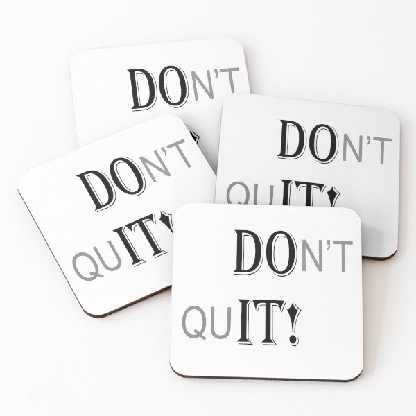 Item preview, Don't quit - Do it! designed and sold by BestStuffDepot.