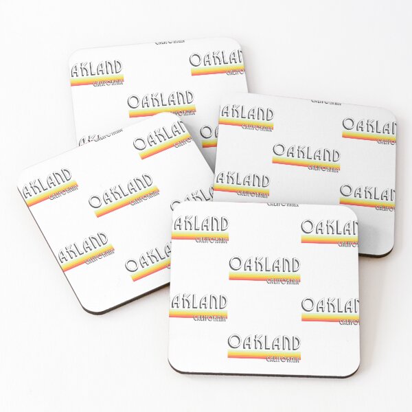 Item preview, Oakland California Souvenirs CA City Retro Lines designed and sold by Brandon Fuller.
