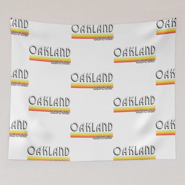 Item preview, Oakland California Souvenirs CA City Retro Lines designed and sold by Brandon Fuller.