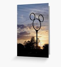 Orlando Sunset Greeting Card