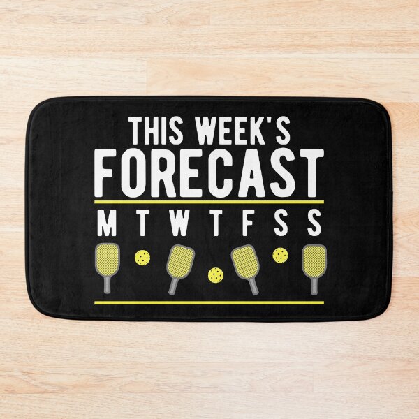 Item preview, This Week's Forecast Pickleball Everyday Funny Gift designed and sold by Dan66.