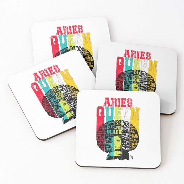 Item preview, Aries Queen,Aries Pride - Black Woman Afro Horoscope Zodiac designed and sold by peterparkertay.