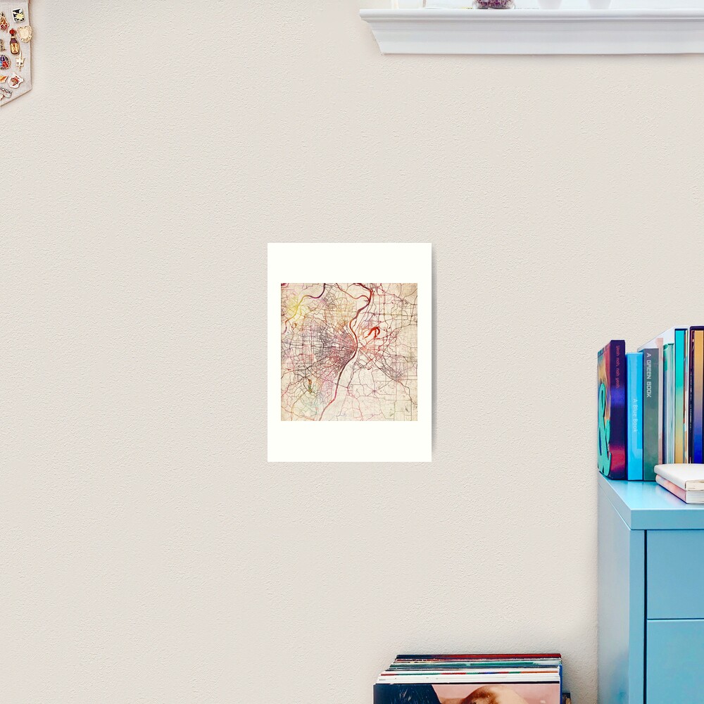 Item preview, Art Print designed and sold by MapMapMaps.