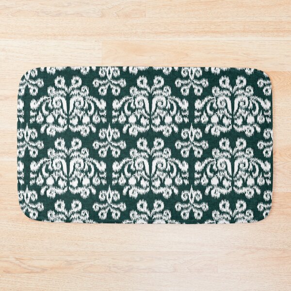 Item preview, Green Ikat Damask  designed and sold by littlearrow.