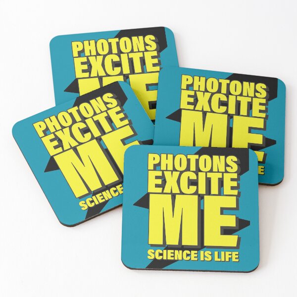 Item preview, Photons Excite Me! Colorful Geeky Design for Scientists designed and sold by orbital-edge.