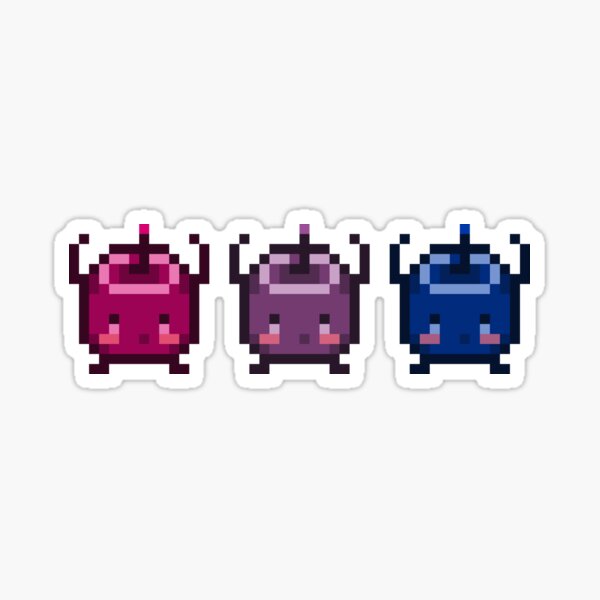 Bi Flagge Junimos !! Sticker