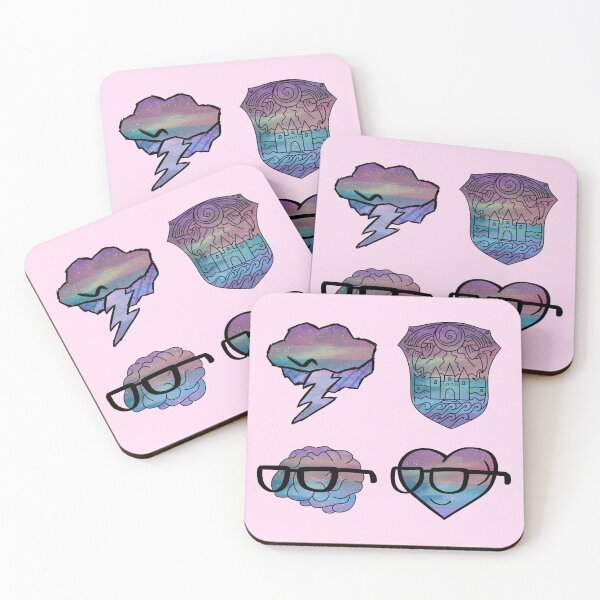 Item preview, Pastel Rainbow Galaxy Light Sides Icons designed and sold by shelnyx.