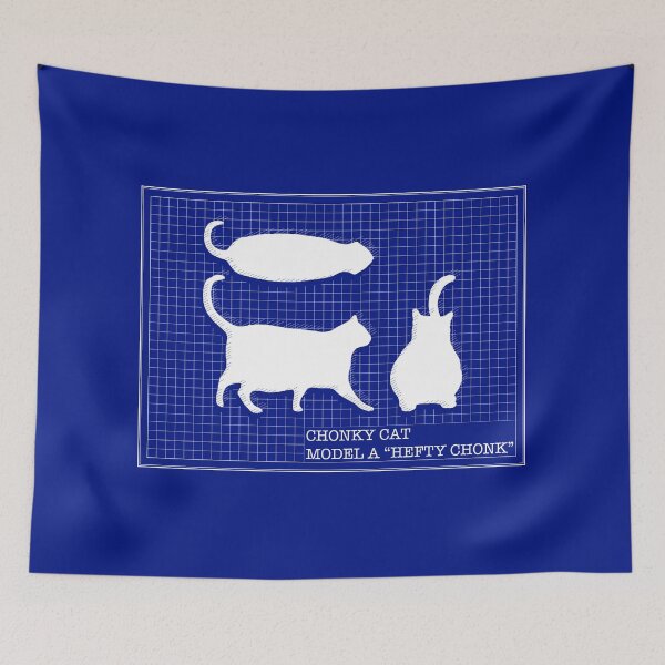 Item preview, Chonky Blueprint designed and sold by CCCDesign.