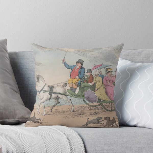 Item preview, Irish Jaunting Carr by Thomas Rowlandson, 1814 art designed and sold by Love30smovies.