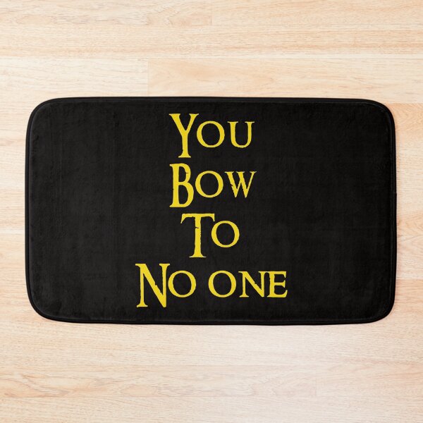 Item preview, You bow to no one designed and sold by DafyddEm.