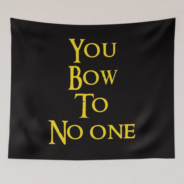 Item preview, You bow to no one designed and sold by DafyddEm.