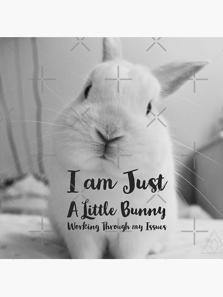 I am Just a Little Bunny Working Through my Issues Collection by wearyourworthco