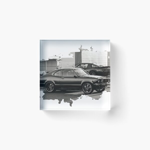 Item preview, Mazda RX3 Black And White Rotary Vintage Wankel designed and sold by dragphotos.