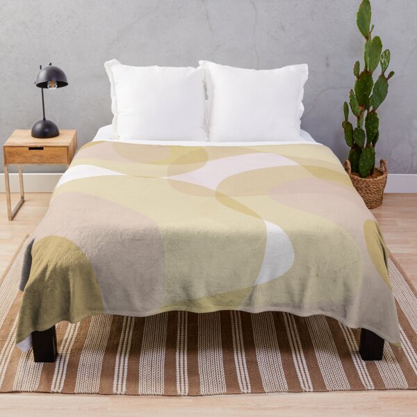Item preview, Soft Abstract 2 in Blush Pink and Gold designed and sold by kierkegaard.
