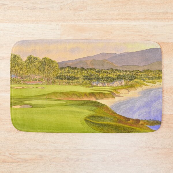 Item preview, Pebble Beach Golf Course Holes 9 and 10 designed and sold by William Holkham.
