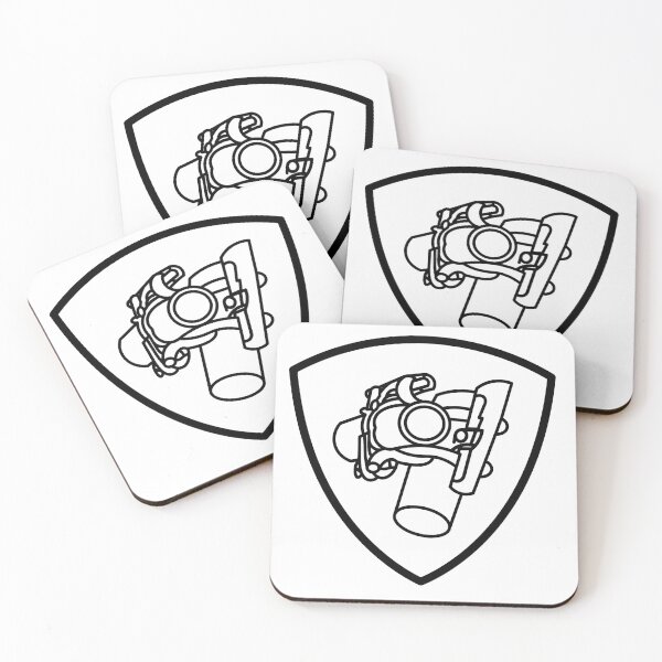 Item preview, TUBE AND CLAMP EMBLEM designed and sold by ScaffoldMob.