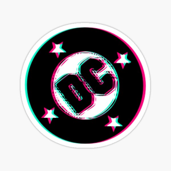 Dc Logo Stickers for Sale | Redbubble