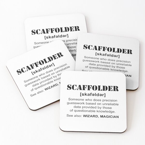 Item preview, SCAFFOLDER DEFINITION  designed and sold by ScaffoldMob.