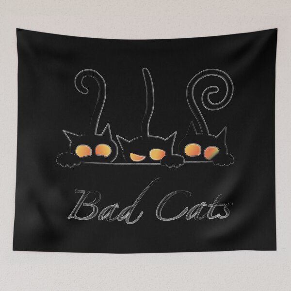 Item preview, Bad cats ChriArt designed and sold by ChriArt ArtDesign.