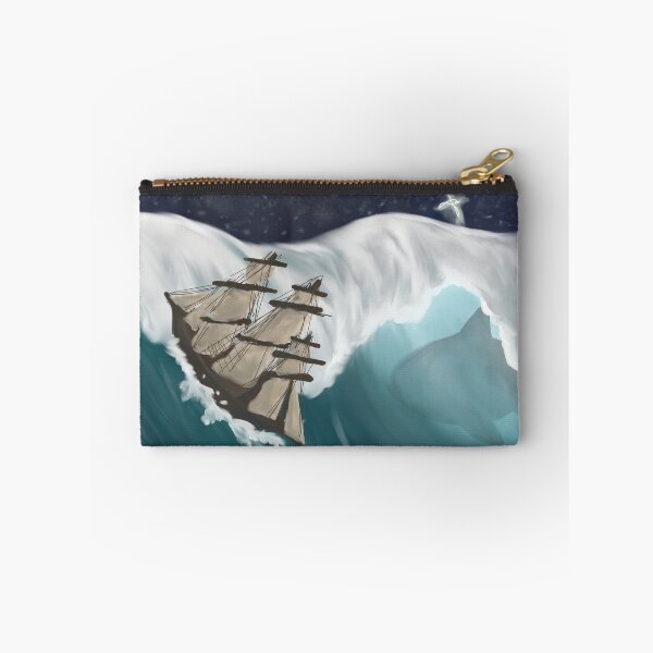 Aperçu de l'œuvre Navire dans la tempête créée et vendue par ArtbyCole.